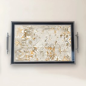 Üveg tálca, 38×24 cm – TPG9879