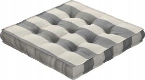 Dekoria Székpárna Kuba fehér-szürke függőleges csíkok