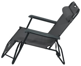 Cattara 13513 Összecsukható nyugágy Comfort,antracit, 155 x 61 cm
