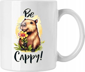 Capybara bögre Kapibara Be Cappy Fehér 330ml