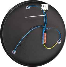 Felületre szerelhető csillár MOONLIGHT 3xE27/15W/230V fekete