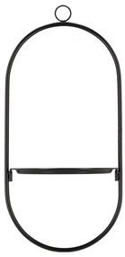 Fém fali függő virágcserép tartó (magasság 58 cm) – Esschert Design