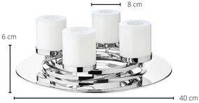 Adventi koszorú La Annabell Ø 40 cm - EDZARD