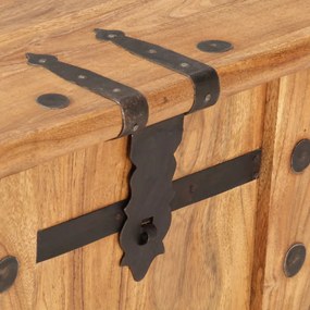 tömör akácfa láda 90 x 40 x 40 cm