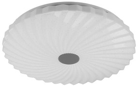 Fehér LED dimmelhető mennyezeti lámpa távirányítóval 38,5x38,5 cm Calipso – Candellux Lighting