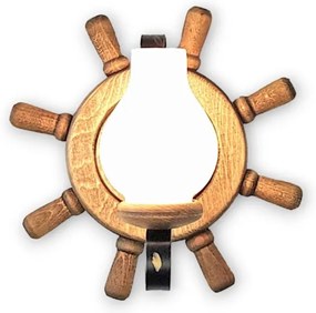 Brilagi - Fali lámpa TIMONA 1xE14/40W/230V bükkfa