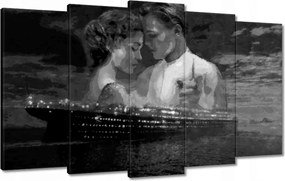 Vászonkép 100x60 Titanic Fekete-fehér