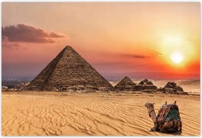 Fotótapéták 200x135 Menkaure piramis Egyiptom