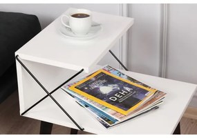 Éjjeliszekrény CROSS 55x50 cm fehér