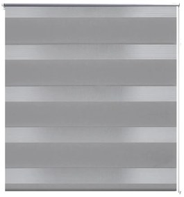 vidaXL Zebra roló 40 x 100 cm Szürke