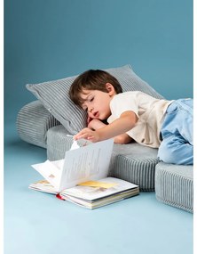 Mentazöld kordbársony gyerek fotel Flip – Wigiwama