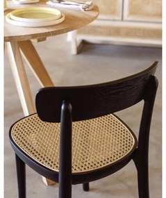 Romane fekete bükkfa étkezőszék - Kave Home