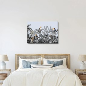 Kép - Illusztrált dzsungel (70x50 cm)