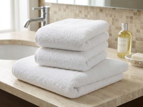 Törölköző NORIELLE 50x90 cm fehér, 100% pamut