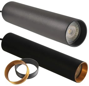 Csillár zsinóron sínrendszerhez MARIBEL 3xGU10/10W/230V + 1 m sín rendszer