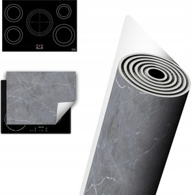 Vinil Indukciós Védelem Asztallap 80x52 szürke márvány