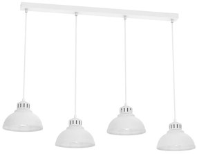 Csillár zsinóron SVEN 4xE27/15W/230V fehér