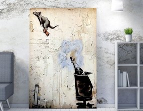 WY117 Banksy vászonkép, 50 x 70 cm