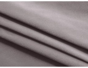 Levendula színű bársony kinyitható-tárolóhelyes sarokkanapé (bal oldali-heverő résszel) Kapua – Makamii