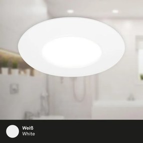 Briloner 7598036 -KÉSZLET 3x LED Fürdőszobai beépíthető lámpa LED/4,9W/230V IP44 fehér