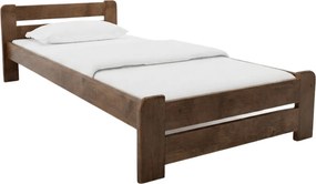 Laura ágy 90x200 cm, tölgy Ágyrács: Lamellás ágyrács, Matrac: Coco Maxi 20 cm matrac