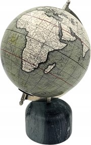 Dekorációs földgömb prémium 30cm kő alap elegáns dekoráció