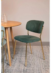 Sötétzöld étkezőszék szett 2 db-os Jolien – White Label