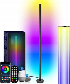 Álló Saroklámpa Led Rgb Távirányító Apka 120cm