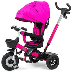 Gyerek háromkerekű bicikli Milly Mally Movi pink (sérült csomagolás)