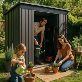 Juskys Kerti ház M 218x132x174 cm - antracit