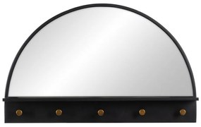 Fali tükör fogassal 69x43 cm – Ixia