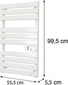 Elektromos törölközőszárító radiátor 500W