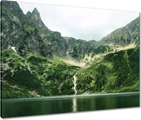 Vászonkép 80x60 Tátra Tengerszem