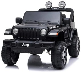 Gyermek elektromos autó Baby Mix Jeep Wrangler Rubicon fekete