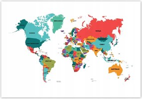 Fotótapéták flizelina 368x254 Világtérkép