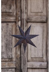 Sötétkék függő karácsonyi fénydekoráció Baroque – Markslöjd