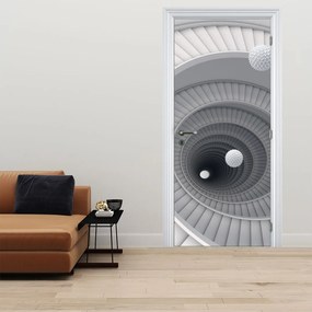 Fotótapéta ajtóra - 3D absztrakció (95x205cm)