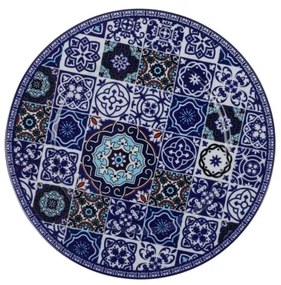 24 darabos kék porcelán étkészlet