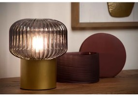 Lucide 78595/01/02 - Asztali lámpa JANY 1xE14/25W/230V arany