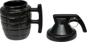KIK Gránát bögre 350 ml, fekete, KX7867