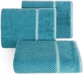 Caleb pamut törölköző Eurofirany türkiz sötét luxus