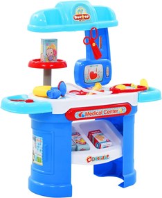 vidaXL 15 darabos doktoros játékkészlet 38 x 30 x 67,5 cm