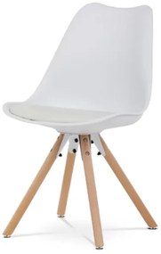 Autronic étkezőszék műanyag fehér CT-762 WT