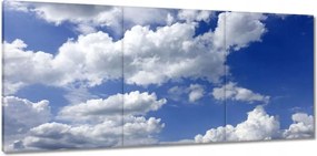 Vászonkép 150x70 Gömbölyű felhők Égbolt