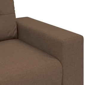 barna szövet loveseat kanapé 140 cm