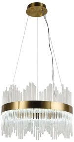 LED állítható fényerőjű lámpa kábelre LED/70W/230V 3000-6500K arany + DO