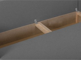 KONRAD Háromszemélyes kinyitható kanapé Menta/fehér