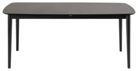 Bővíthető étkezőasztal tölgyfa dekoros asztallappal 90x219 cm Montreux – Actona