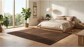 Barna szőnyeg 160x230 cm Zephyr – ESTE
