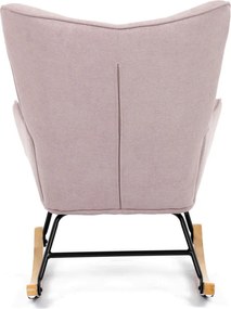 Hinta fotel rózsaszín szövet kárpittal AK-371 PINK2
